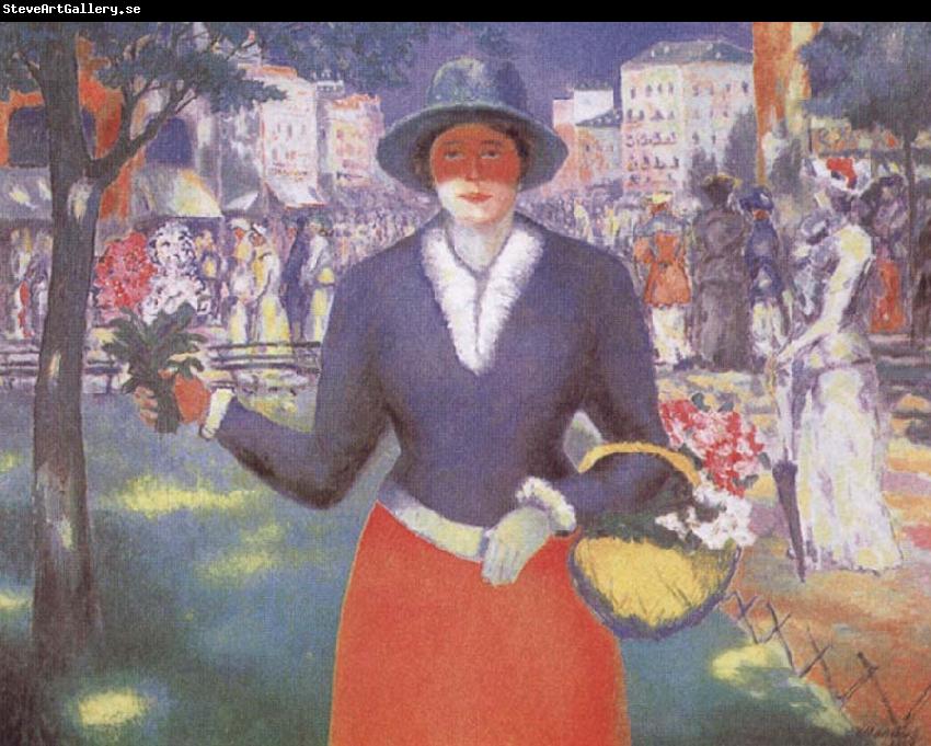 Kasimir Malevich Flower Girl